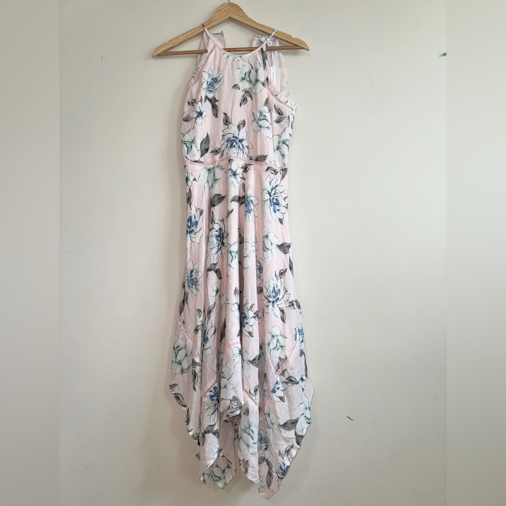 Candie's Pink and Blue High Low Sundress